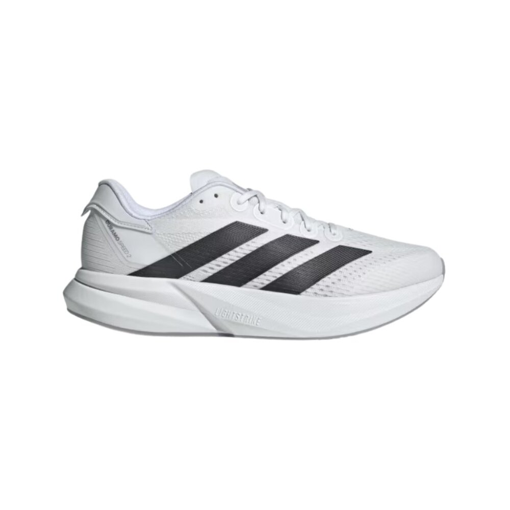 Adidas Unisex Duramo Speed 2 Running Shoes, Cloud White / Core Black / Halo Silv